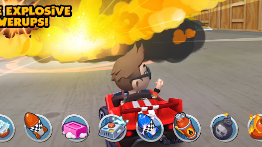 Boom Karts Multiplayer Racing Mod APK 1.33.1 (Unlocked)(Mod Menu)(Mod speed) Gallery 3