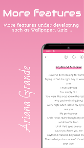Ariana Grande Lyrics APK for Android Download 5