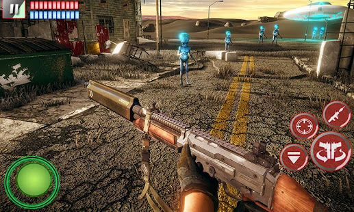 Alien Attack City Battle Game 1.0 APK + Mod (Unlimited money) untuk android