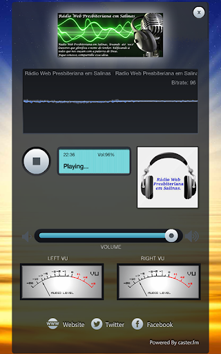 Rádio Web Presbiteriana em Sal Screen 3