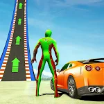 Cover Image of Baixar Acrobacias com carros de super-heróis: jogos de carros 1.22 APK