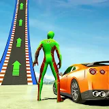Superhero Car Stunt: Car Games icon