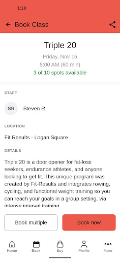 Fit Results Screenshot 3 - AppWisp.com