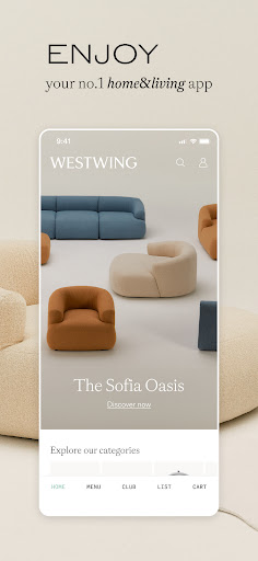 Screenshot of Westwing: Live Beautiful