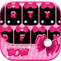 Pink Bow - Keyboard Theme