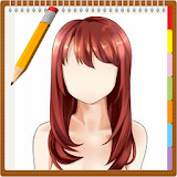 How to draw hair Tutorials icon