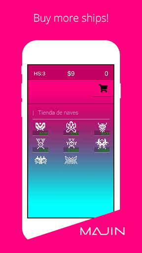 Android application Star Shooters: Invaders of Spa screenshort