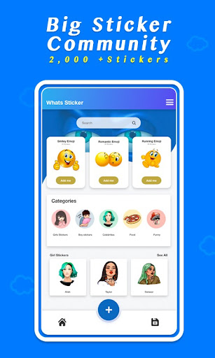 Android application Sticker Maker screenshort