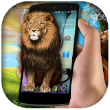 3D Lion in Phone Prank icon