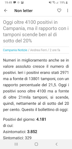 Campania Notizie Live Screen 3