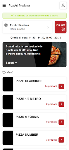 PizzArt Modena Screen 2