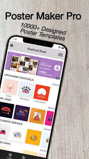 Android application Poster Maker Pro Banner Create screenshort