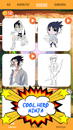 Ninja Kage: Coloring by Number