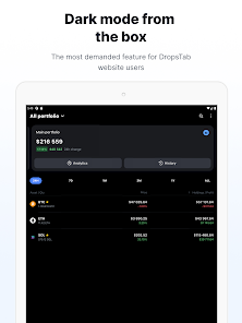 Screenshot 24 Dropstab: Crypto & Portfolio android