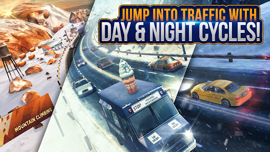 Captura de Pantalla 5 Traffic Xtreme: Car Speed Race android