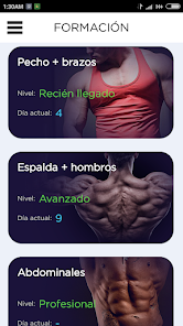 Captura de Pantalla 7 Ejercicios en casa. Hombres android