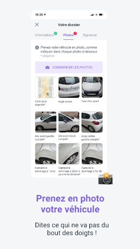 WeProov GO Screen 2