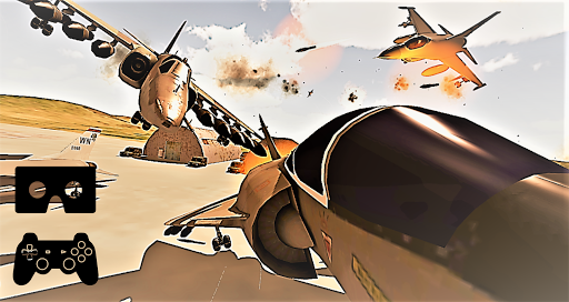 Android application Modern Aircraft Strike VR Game screenshort