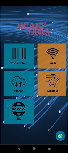 Android application Qualy Fibra screenshort