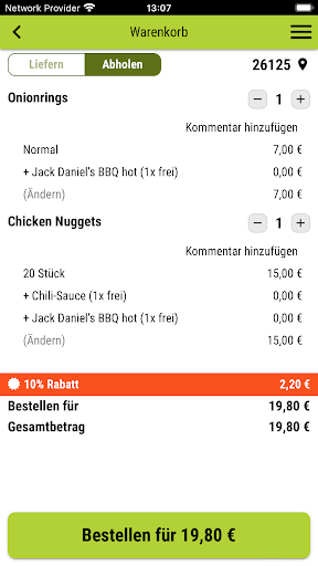 Enjoy Pizza Oldenburg Screen 2