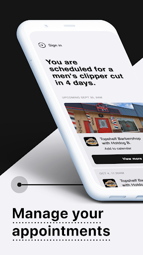 Topshelf Barbershop Screen 2