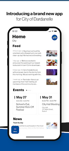 Android application City of Dardanelle screenshort
