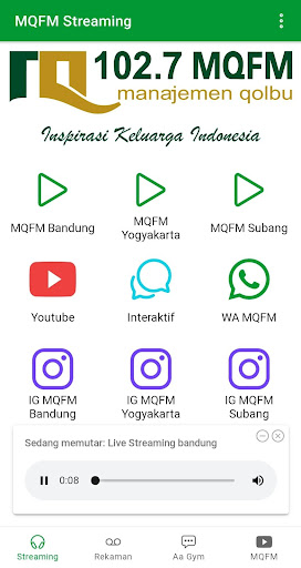 MQFM (Manajemen Qalbu FM) Screen 3