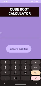 Cuboid: Cube Root Calculator