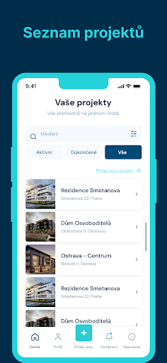 Android application VISI screenshort