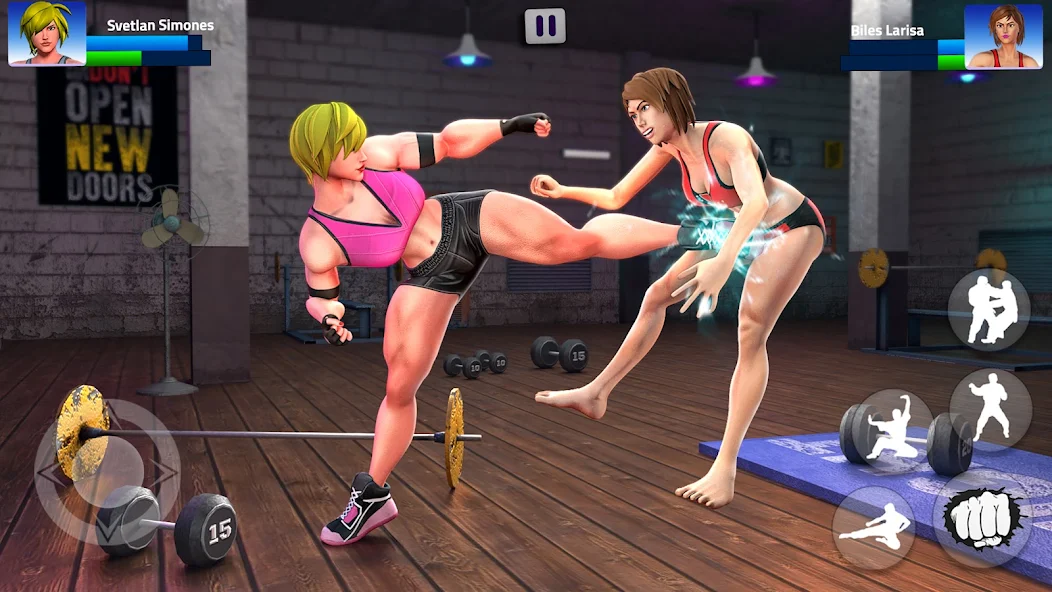 Bodybuilder GYM Fighting Mod Apk