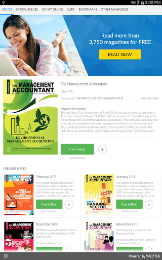 Android application The Management Accountant screenshort