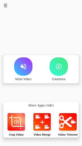 Android application Mute Video (Video Mute, Silent screenshort