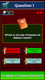 Literature Quiz Game