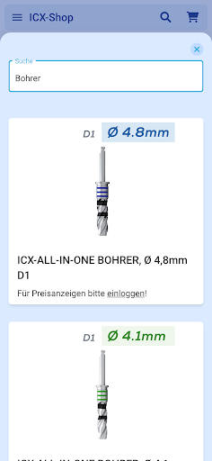 ICX-Shop Screen 2