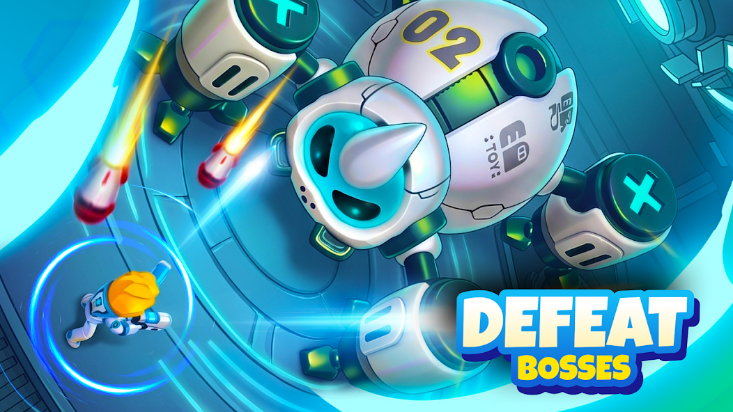 Star Blaster Offline Roguelike MOD APK screenshot