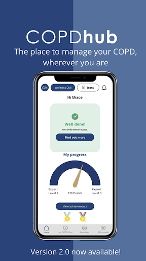 Android application COPDhub (England) screenshort