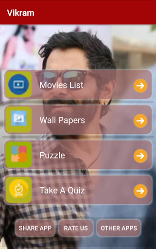 Android application Vikram Movies , Wallpapers screenshort
