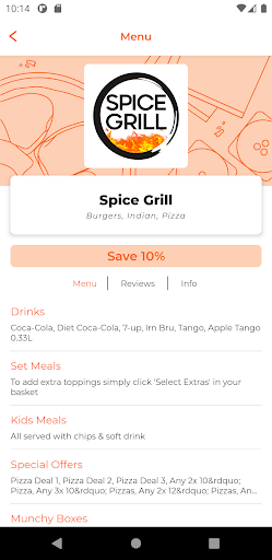 Spice Grill G40 Screen 2