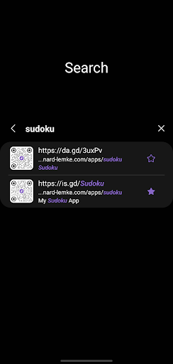 OneURL - URL Shortener (QR) Screenshot 4 - AppWisp.com