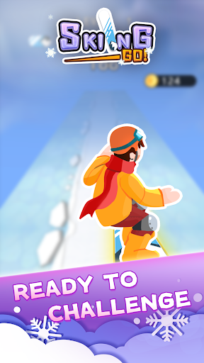Android application Snow World: Skiing Go screenshort