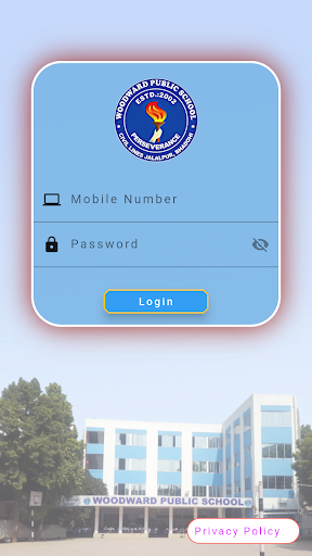 Android application WOODWARD PUBLIC SCHOOL screenshort