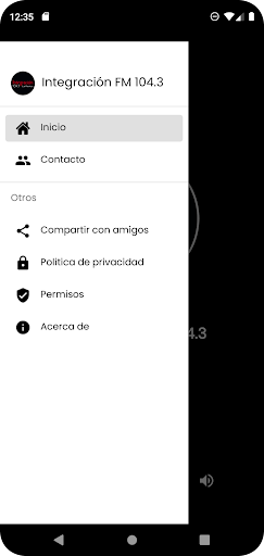 Integración FM 104.3 Paraguay Screen 2