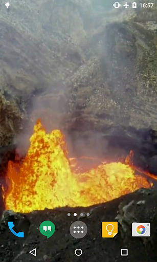 Volcano Live Wallpaper Screen 3