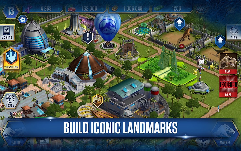Jurassic World™: The Game 1.71.6 APK + Mod (Unlimited money) for Android