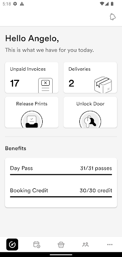 Android application Bold - Workplace community screenshort