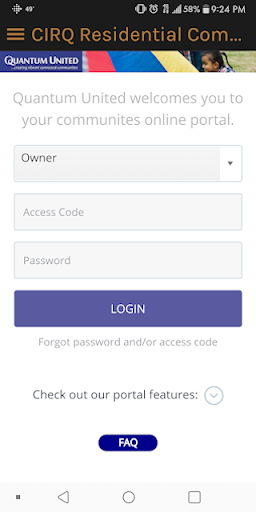 CIRQ Residential Community App Screen 3