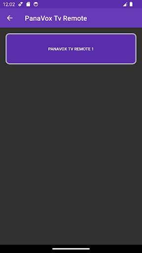 Remote for Panavox Tv Screen 2