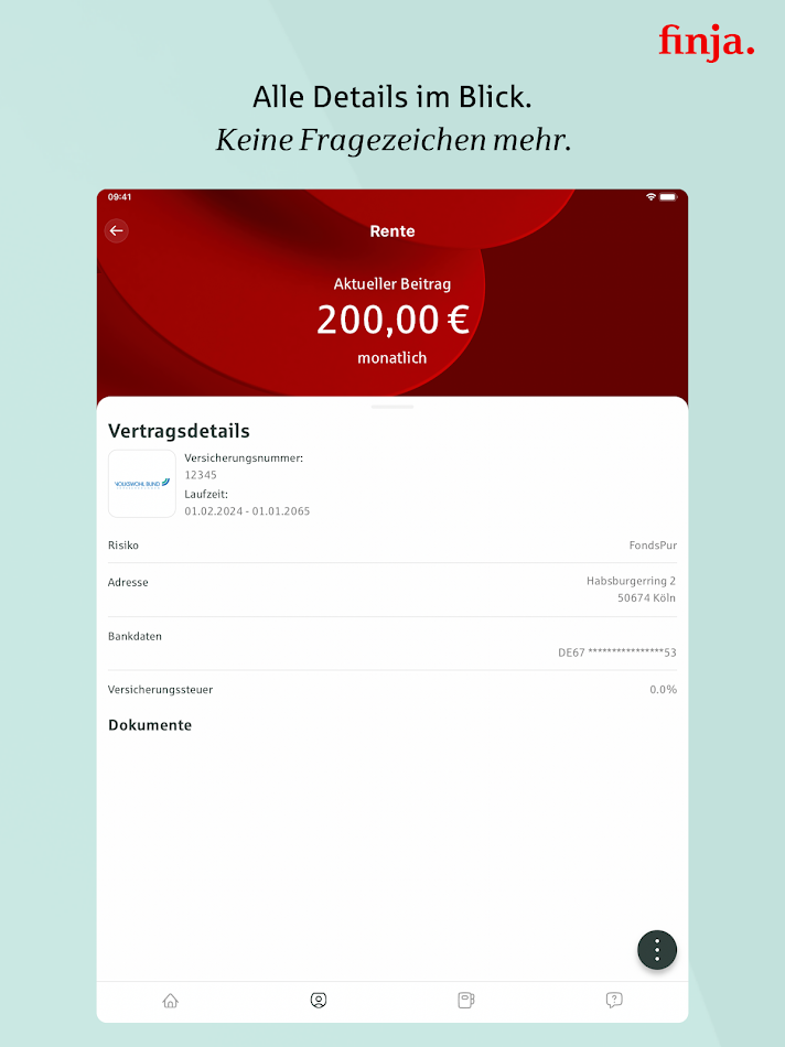 #6. finja. (Android) Przez: finja Gesellschaft für Finanzberatung mbH