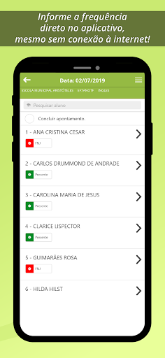 UNA-SE - Diário de Classe Screen 3