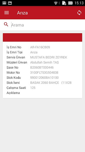 Başak Traktör SSH Uygulaması